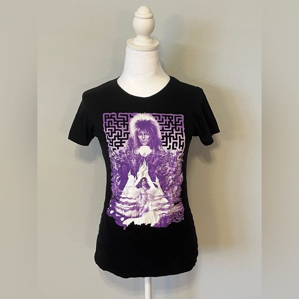 Black Labyrinth Graphic Women's T-Shirt